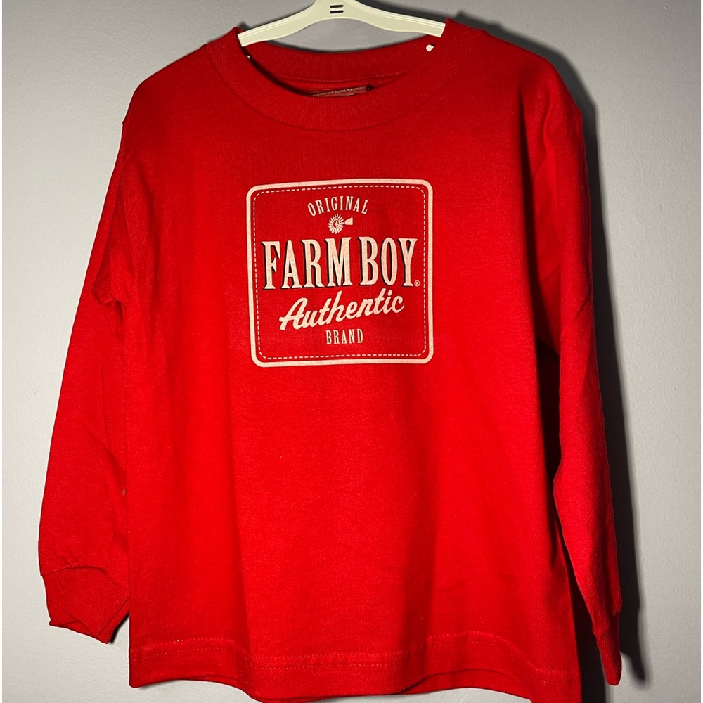 NEW! Youth Medium (5/6) Farm Boy Shirt